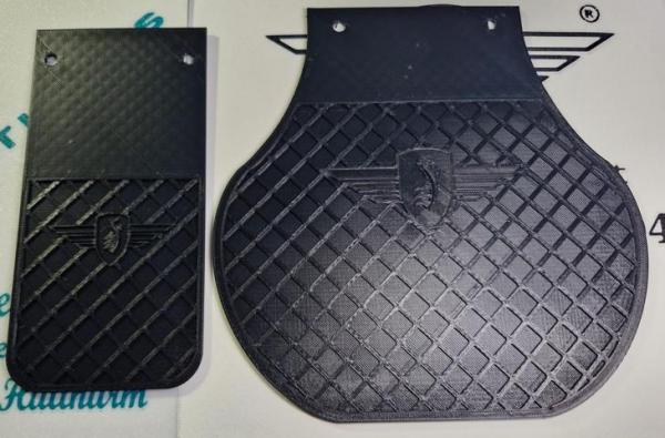 NEU Spritz­schutz vorne & unten für Zünd­app HAI / CX 25 & 50 (Typ 448) Set 521-​19.116 + 448-​19.132 + Flügelwappen !!